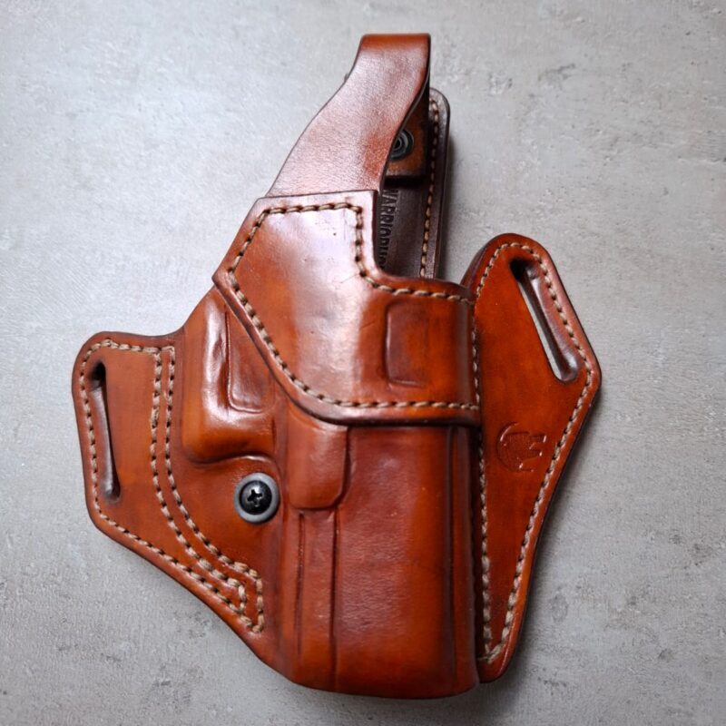 Warrior Side Secure OWB (skórzana kabura zewnętrzna z napą)